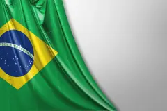 Brazilská vlajka (Zdroj: Adobe Stock)