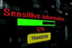 Zkopírování citlivých informací / obchodního tajemství